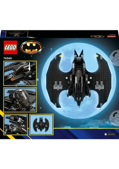 LEGO DC Batwing: Batman™ Joker™ e Karşı 76265 - 8 Yaş ve Üzeri Çocuklar için İkonik Süper Kahraman Uçağı İçeren Yaratıcı Oyuncak Yapım Seti (357 Parça) - Resim 2