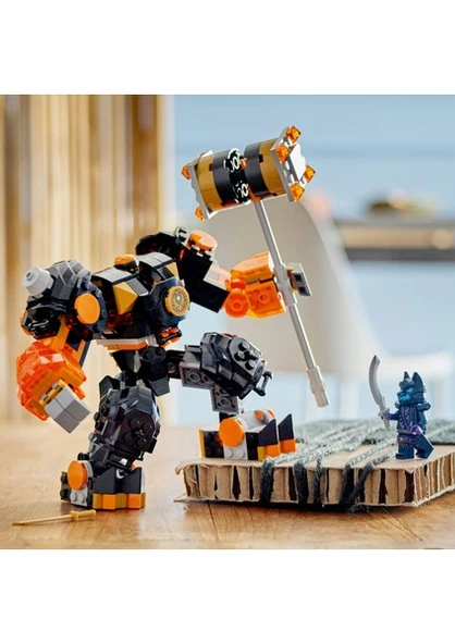 LEGO NINJAGO® Cole un Toprak Elementi Robotu 71806 - 7 Yaş ve Üzeri Çocuklar için Aksiyon Figürü İçeren Yaratıcı Oyuncak Yapım seti (235 Parça) - 8