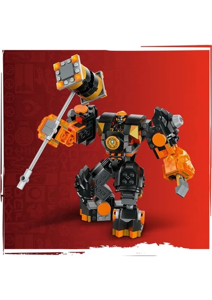 LEGO NINJAGO® Cole un Toprak Elementi Robotu 71806 - 7 Yaş ve Üzeri Çocuklar için Aksiyon Figürü İçeren Yaratıcı Oyuncak Yapım seti (235 Parça) - 5