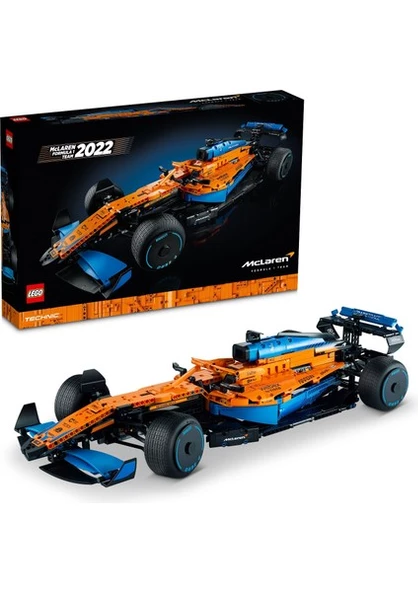 LEGO Technic McLaren Formula 1™ Yarış Arabası 42141 - Yetişkinler için 2022 Araba Modeli Yapım Seti (1432 Parça)