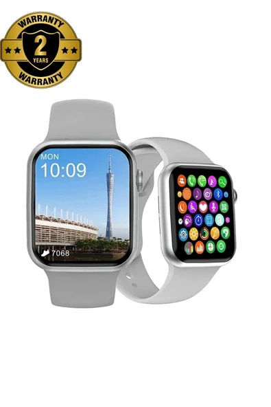 Su Geçirmez 45mm Watch 7 Ios Android Sağlık Spor Sensörlü Bluetooth Aramalı Alarm Akıllı Saat