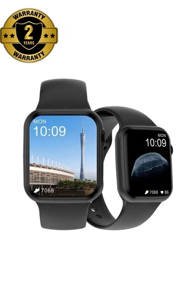 Su Geçirmez 45mm Watch 7 Ios Android Sağlık Spor Sensörlü Bluetooth Aramalı Alarm Akıllı Saat