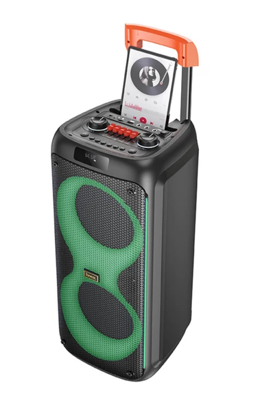 Hoco Bluetooth Özellikli HA7 Çift Mikrofonlu Aux Sd Kart Özellikli Kablosuz Hoparlör - 2