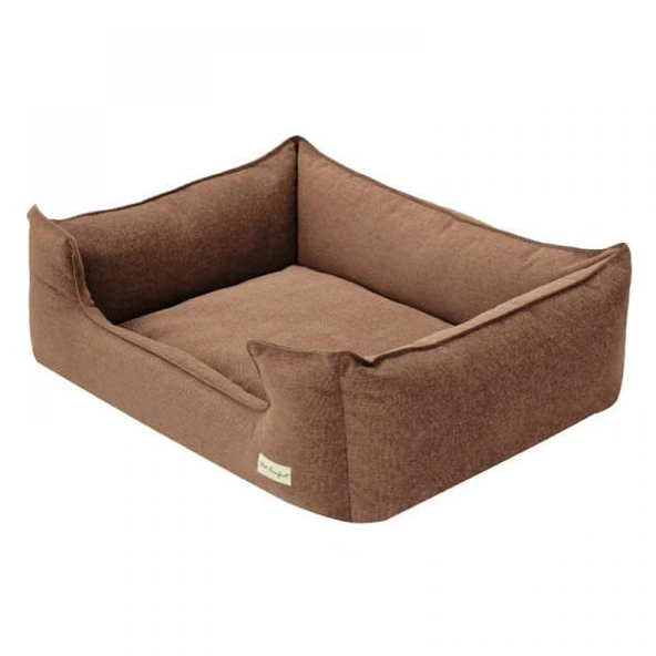 Pet Comfort Alpha Mirandus Kedi ve Köpek Yatağı Açık Kahverengi Xsmall 48x58 Cm