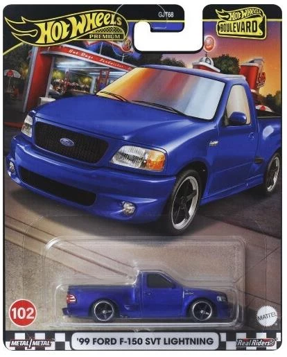 Hot Wheels Premium Boulevard '99 Ford F-150 SVT Lightning HRT60 ürün görseli