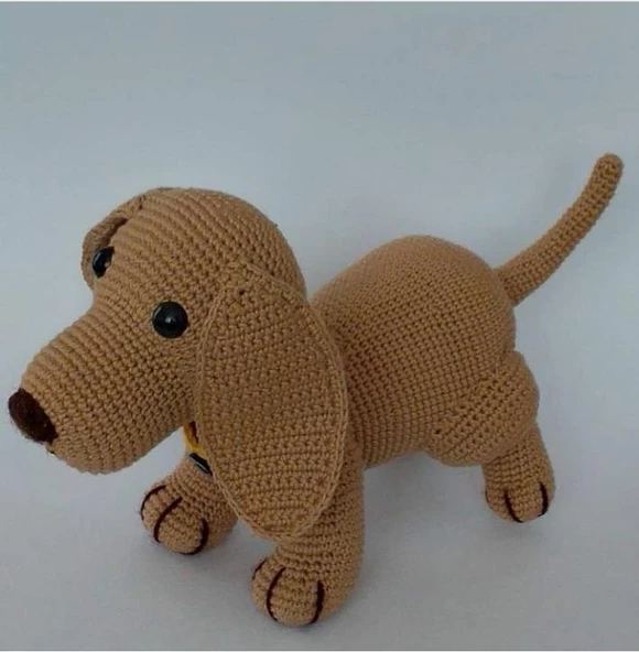 Tatlı Köpüşüm Amigurumi Organik Oyuncak - 2