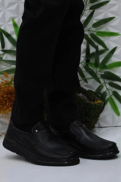 Pierre Cardin 67406 Siyah Comfy Orijinal Ürün Hakiki Deri Erkek Ayakkabı - Resim 2