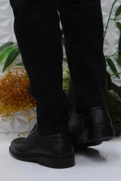 Pierre Cardin 67323 Siyah Comfy Orijinal Ürün Hakiki Deri Erkek Ayakkabı - Resim 4