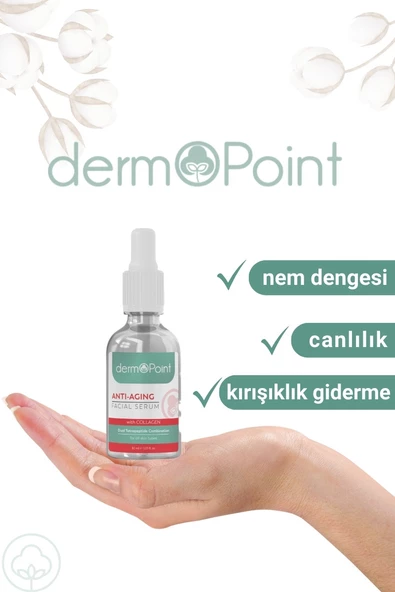 dermoPoint Kolajen + Peptit Kırışıklık Karşıtı Anti-Aging Etkili Cilt Serumu 30 ml - 4