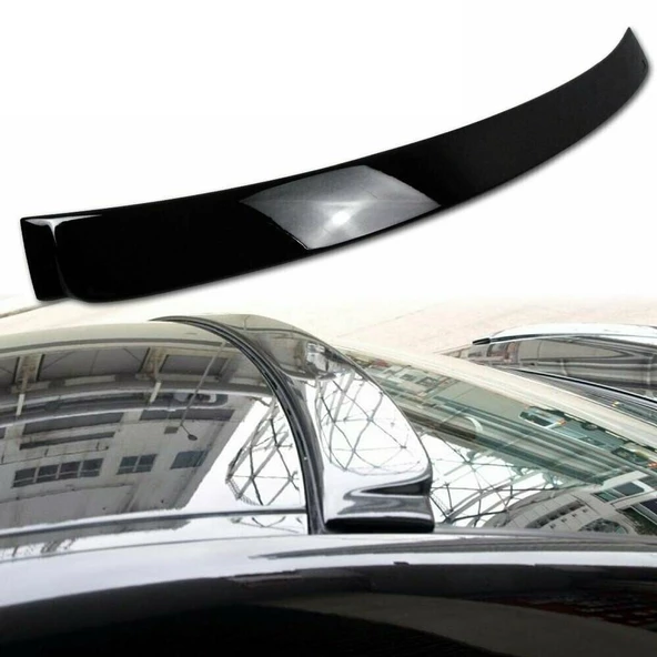 AUTOGP Bmw e90 cam üstü spoiler siyah boyalı plastik 2006 / 2012