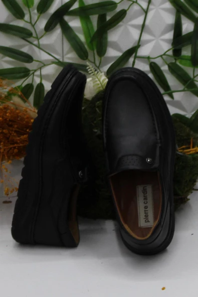 Pierre Cardin 67406 Siyah Comfy Orijinal Ürün Hakiki Deri Erkek Ayakkabı - Resim 5