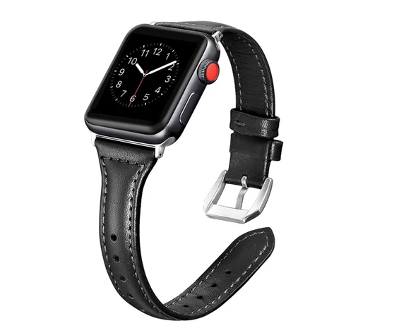 Apple Watch 44mm KRD-28 Deri Kordon - 7