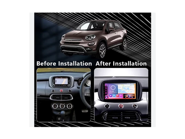 Fiat 500X Multimedya (2014-2021) 2 GB RAM 32 GB Hafıza 4 Çekirdek Nakamichi - Resim 9