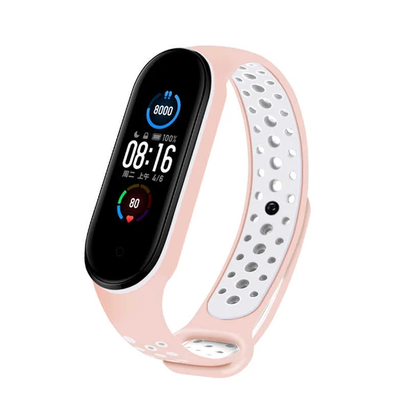 Xiaomi Mi Band 6 KRD-02 Silikon Kordon - 7
