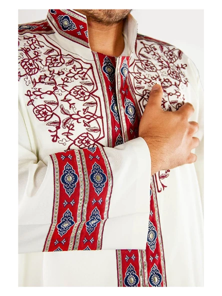 İmam Cübbesi - Namaz Cübbesi - Erkek Namaz Elbisesi - 15 - 3