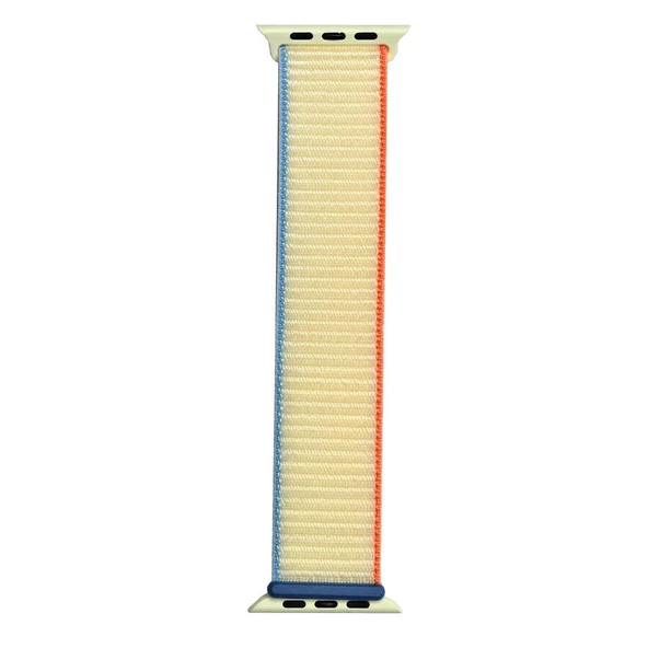 Apple Watch 44mm KRD-03 Hasır Kordon - 11