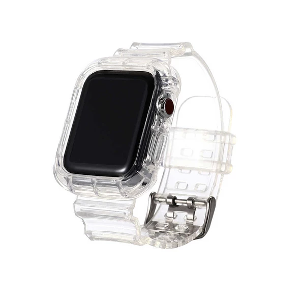 Apple Watch 38mm KRD-27 Silikon Kordon - 4