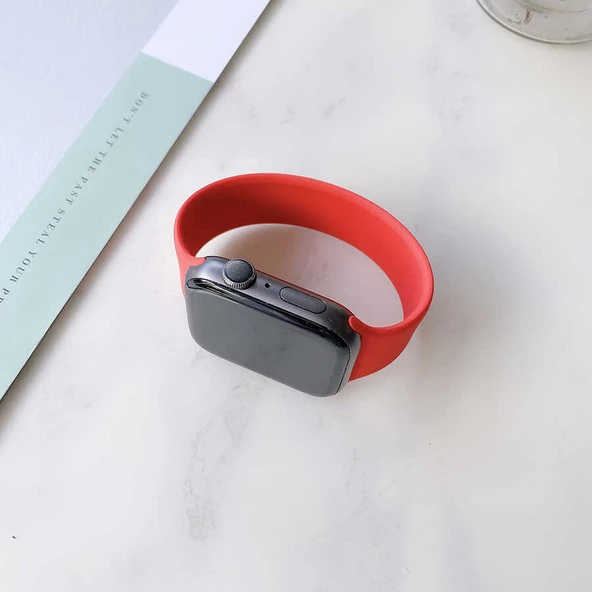 Apple Watch Ultra 49mm Kordon KRD-31 Solo Loop Medium Strap Kayış