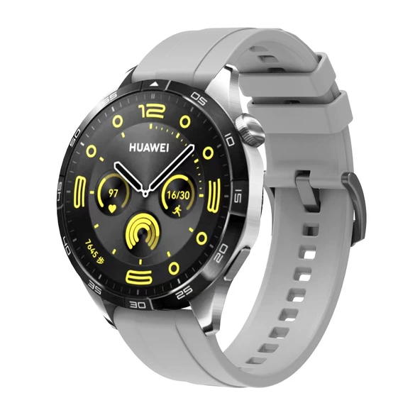 Huawei GT4 41mm KRD-95 22mm Silikon Kordon