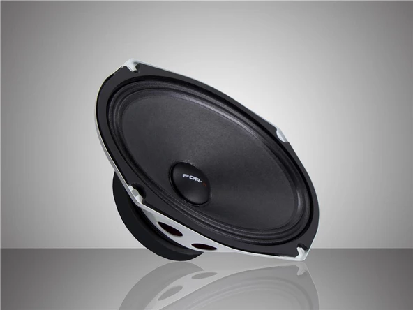 FOR-X XMD-3069 OTO MIDRANGE OVAL 6X9 300W KAPAKLI 2 ADET BEYAZ - 2