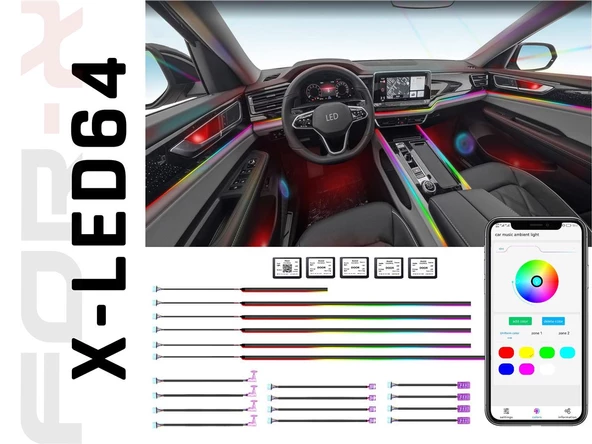FOR-X X-LED64 AMBIENT LIGHTLED - 2