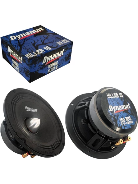 Dynamat KILLER-16 Midrange 150W RMS 16 Cm (2 Adet) ürün görseli