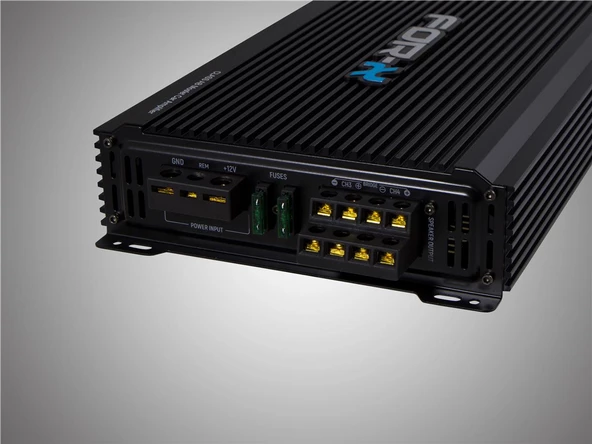 For-X XAE-804 4x80 Rms 4 Kanal Oto Amplifikatör - Resim 2