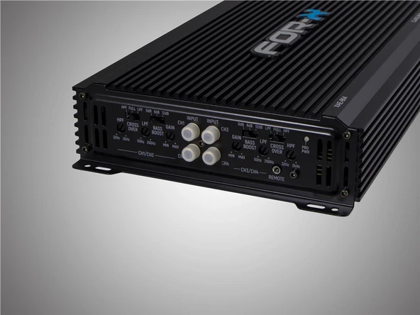 For-X XAE-804 4x80 Rms 4 Kanal Oto Amplifikatör - Resim 3