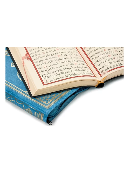 Kuranı Kerim - Sade Arapça - Çanta Boy - Fetih Yayınları - Mavi - Bilgisayar Hatlı - Resim 3