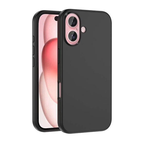 Gpack Apple iPhone 16 Kılıf Magsafeli Silinebilir Sert Silikon Kivi Kapak - 3