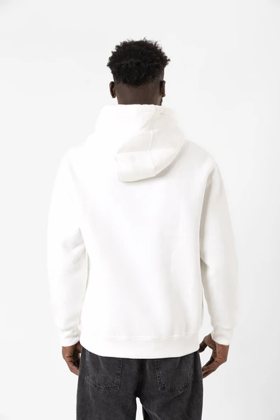 Bad Bunny Halloween Beyaz Erkek 3ip Kapşonlu Sweatshirt - 4