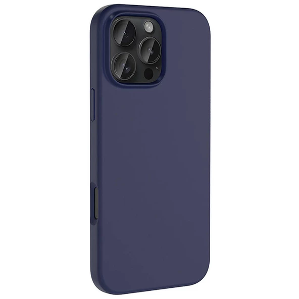 Gpack Apple iPhone 16 Pro Max Kılıf Magsafeli Silinebilir Sert Silikon Kivi Kapak - 4