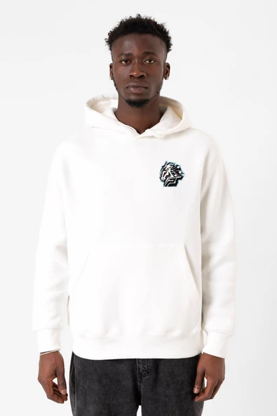Beyblade Cyber Pegasus Beyaz Erkek 3ip Kapşonlu Sweatshirt ürün görseli