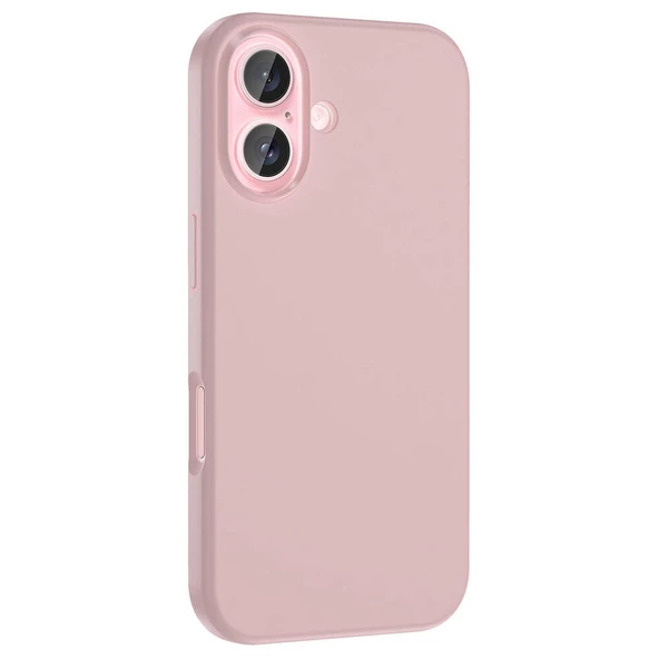 Gpack Apple iPhone 16 Kılıf Magsafeli Silinebilir Sert Silikon Kivi Kapak - 7