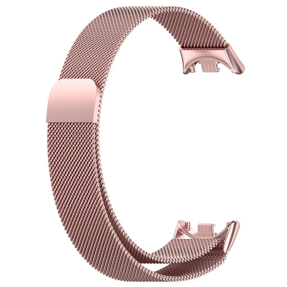 Gpack Xiaomi Mi Band 8 Kordon Hasır Metal Ayarlanabilir KRD 01 - 6