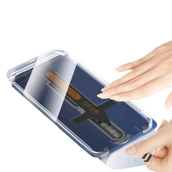 Gpack Apple iPhone 13 Pro Max Ekran Koruyucu Hayalet Süper Fast Privacy Film Siyah - 2