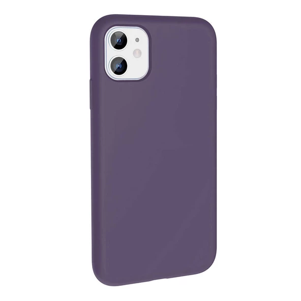 Gpack Apple iPhone 11 Kılıf Magsafeli Silinebilir Sert Silikon Kivi Kapak - 8
