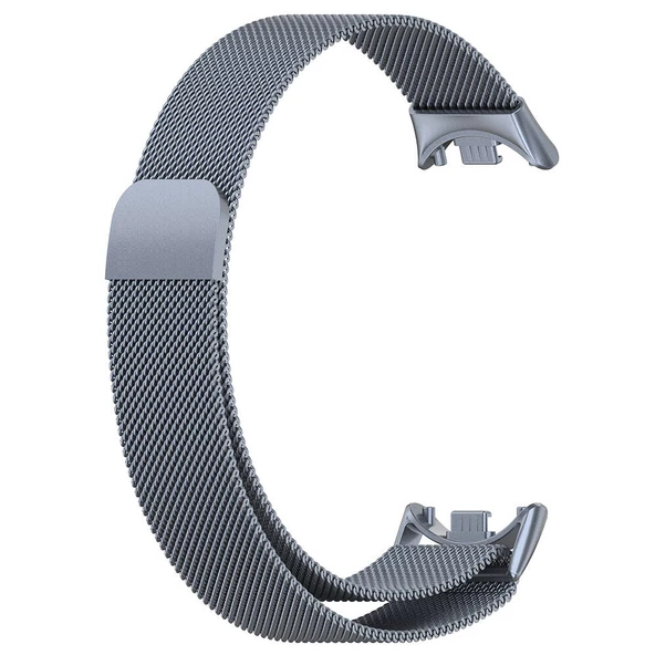 Gpack Xiaomi Mi Band 8 Kordon Hasır Metal Ayarlanabilir KRD 01 - 7