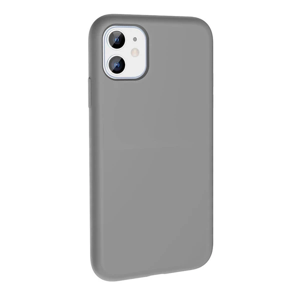 Gpack Apple iPhone 11 Kılıf Magsafeli Silinebilir Sert Silikon Kivi Kapak - 7