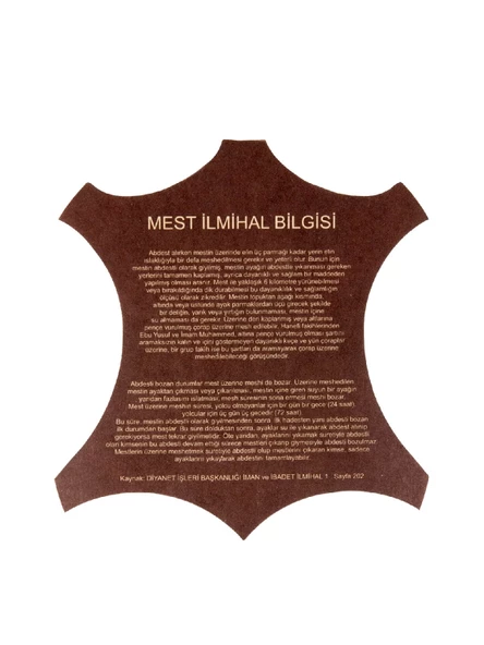 Hakiki Doğal Dana Derisi Mest - Lastikli, Soğuk Geçirmez - Kahverengi - 7