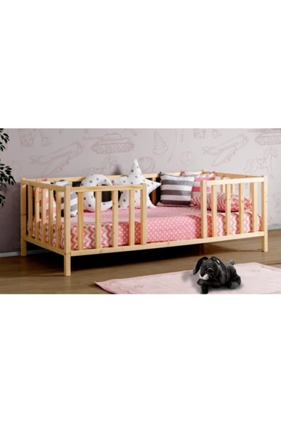 KÖŞK MOBİLYA Montessori Yatak Ortadan Giriş Model - 4