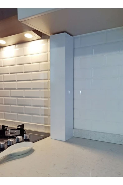 KÖŞK MOBİLYA Doğalgaz Borusu Gizleme MDF Doğalgaz Süsü Özel Üretim (SORU SOR KISMINDAN YÜKSEKLİK ÖLÇÜSÜ VERİNİZ) - 3