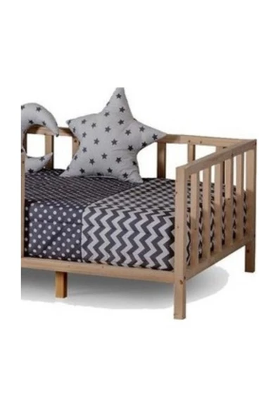 KÖŞK MOBİLYA Montessori Yatak Çam Ağacı - 3