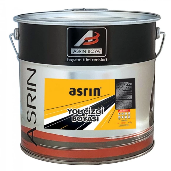 Asrın Yol Çizgi Boyası Kırmızı 3Kg.