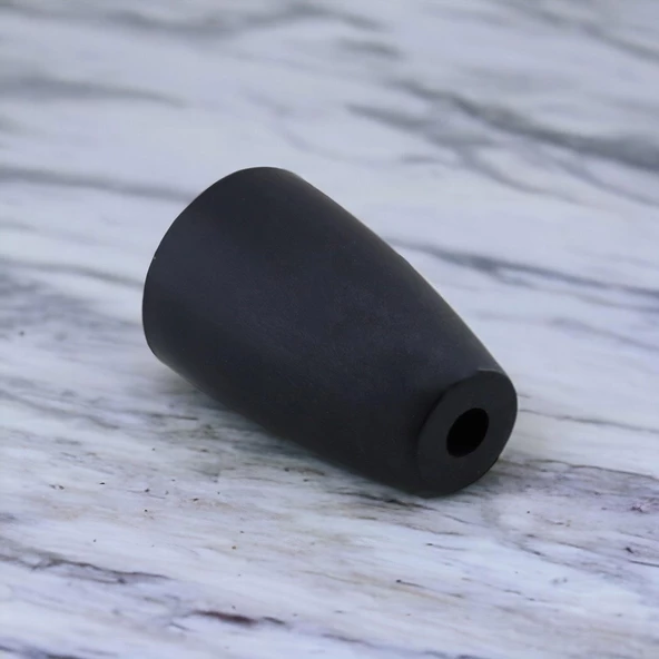 Oval 4 Adet Plastik Ayak 12 cm Siyah Mobilya Sehpa Kanepe Koltuk Ayağı Baza Ayakları Aparat Dahil - 8