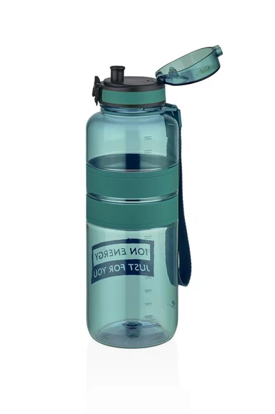 Uzspace 5032 1500ml Detox Tritan Matara Forest Green - Resim 2