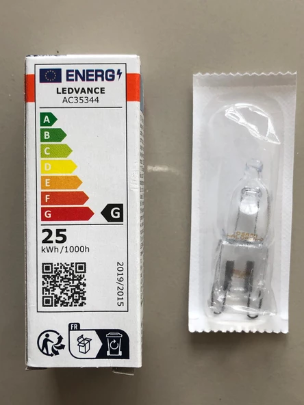 5 ADET OSRAM G9 25W 260 LÜMEN FIRIN LAMBASI - 3