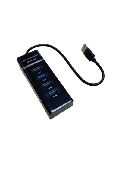 4 Port Usb 3.0 Hub Çoğaltıcı Çoklayıcı Çoklama Led Işıklı