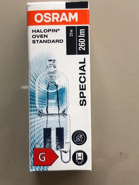 10 ADET OSRAM G9 25W 260 LÜMEN FIRIN LAMBASI - 2
