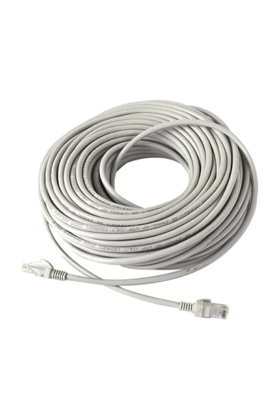 Cat6 Kablo 30 Metre Bakır Telli Data/internet/modem/ethernet Kablosu